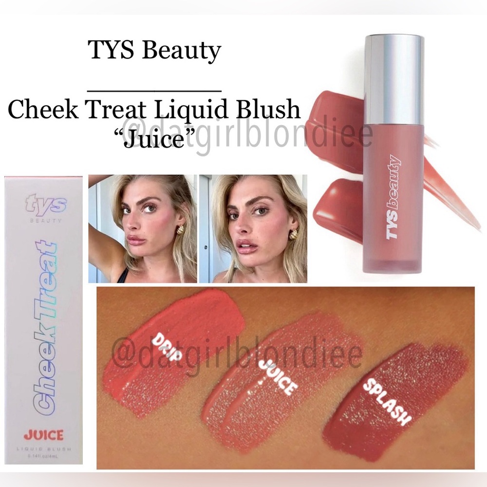 TYS Beauty: Cheek Treat Liquid Blush (Juice)